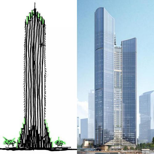 知识塔 GICC 广州两座以文化元素命名的摩天大楼,最新进度