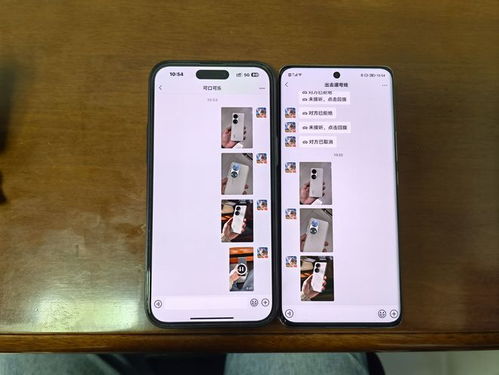 iPhone14promax与荣耀60pro屏幕对比测试