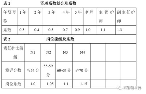 护理绩效考核实施方案 附三个讨论稿