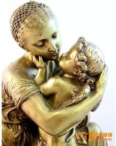 法国Math Moreau十九世纪希腊女神铜雕塑