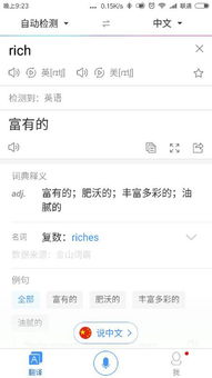 rich的中文是什么意思 