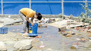 自来水哗哗流了10来天 