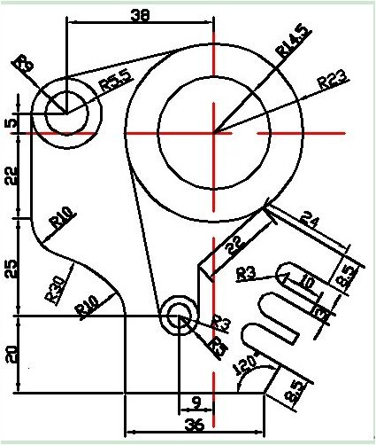 CAD圆弧怎么画切线(cad怎么在圆上取一段弧长)