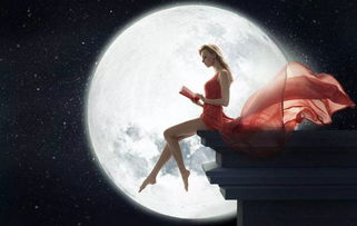 关于月亮与美人的诗句