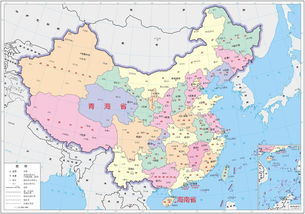 中国34个省份面积排名,省份面积大小揭秘