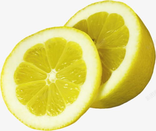 柠檬 创意素材 柠檬片素材 