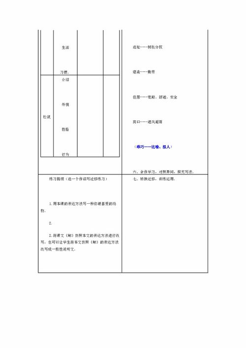 松鼠的教学设计理念