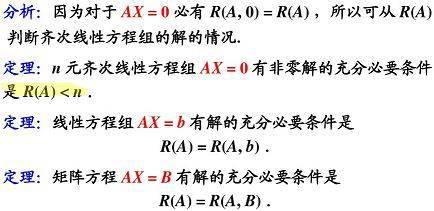 线性代数知识汇总