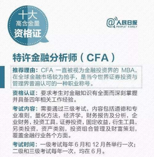 平均年薪70万 CFA,真黄金证书