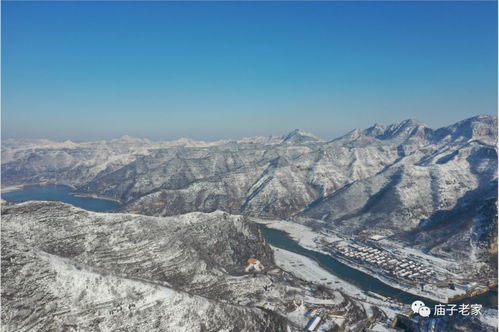 雪后 青州小西藏 之称的庙子 一幅幅山水画展现在你眼中