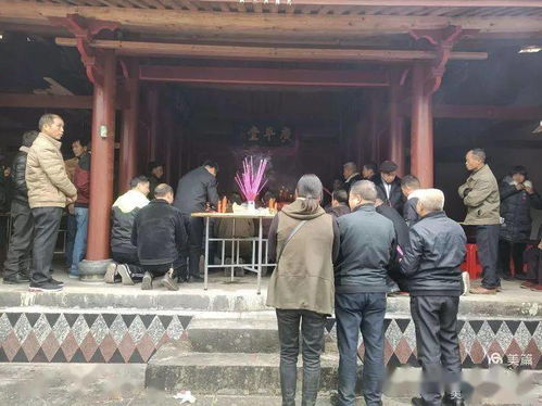 漳平庐溪边店头坪游氏魁七公祖祠祭祖活动