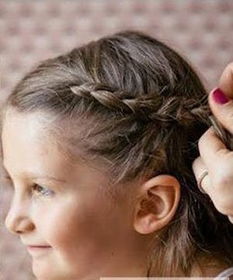 怎样帮女孩编头发 小孩可爱编头发发型图解 发型师姐 