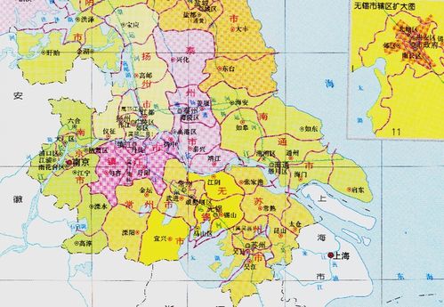 江苏省的区划调整,13个地级市之一,无锡市为何有7个区县