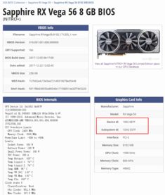 Vega56刷64的BIOS教程