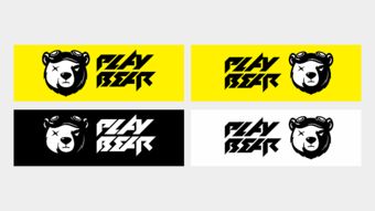 电竞品牌设计 PLAY BEAR 耍熊电竞