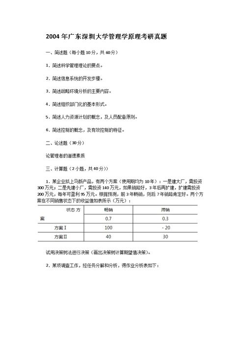 深圳大学管理学原理自考,请问自学考深圳大学本科工商管理需要考的科目