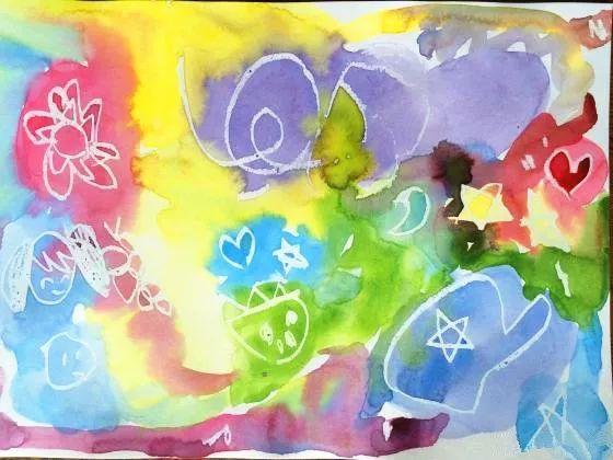 15种颜料的创意画法,0 6岁孩子的艺术启蒙,让宝宝爱上绘画