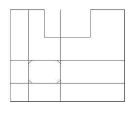 CAD10版画这图倒角倒成这样是怎么回事 