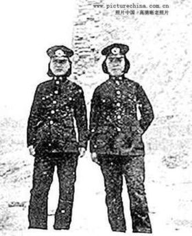 老照片 民国和日伪时期的中国女警察