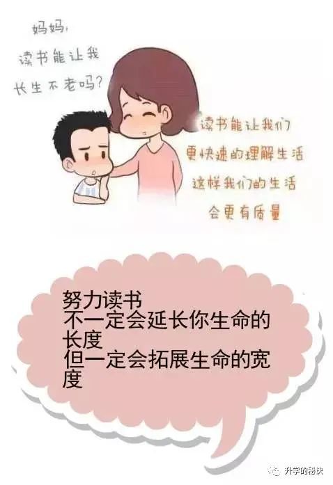 妈妈,我为什么要努力读书 这是迄今为止我见过最美的答案 转给孩子