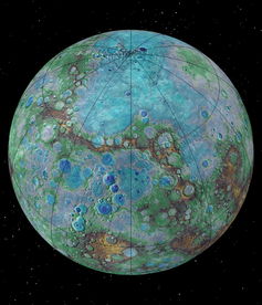 今天早上看到水星,水星上面一点水都没有，为何会叫做水星？