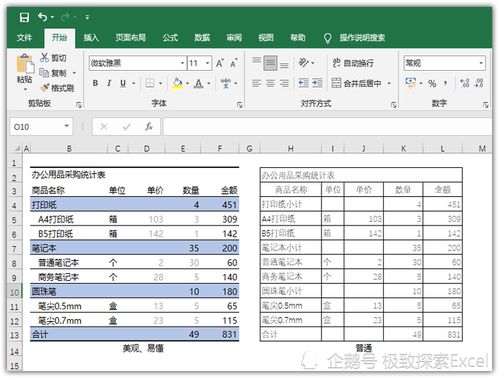 电子表格制作,如何用EXCEL制作简单的表格？-第4张图片