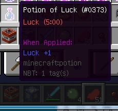 我的世界1.9幸运属性是什么 Luck和unluck改变玩家幸运值