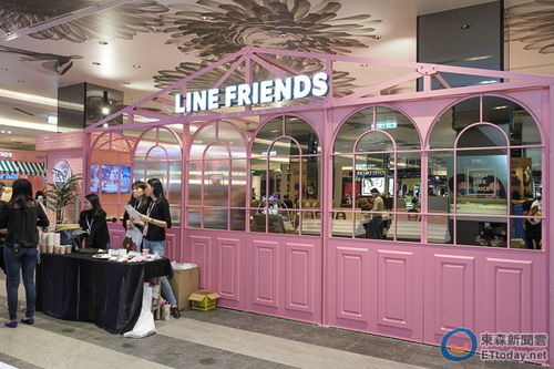 Line Friends Cafe直击 周边买不完 还有限定甜点