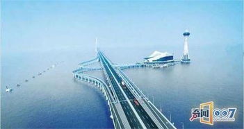 中国最长跨海大桥,全长36公里用82吨钢 