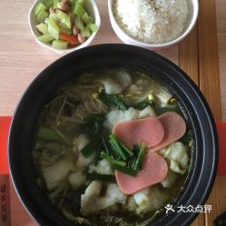 老上海馄饨的酸菜鱼砂锅好不好吃 用户评价口味怎么样 启东市美食酸菜鱼砂锅实拍图片 大众点评 