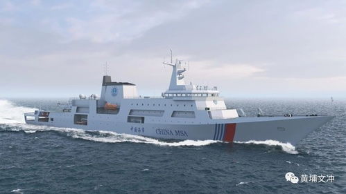 才下水两艘新055 中国再造新万吨海事巡逻船 