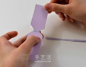 幼儿园手工制作卡纸蝴蝶结的做法教程