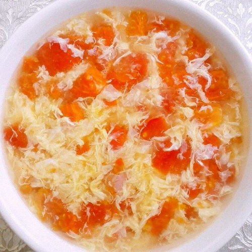 西红柿鸡蛋汤热量,番茄蛋汤的卡路里分析