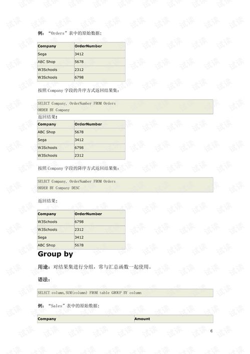 mysql语法手册,MySQL 语法手册