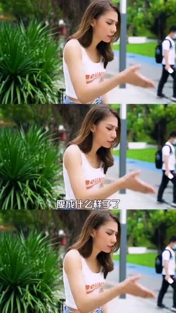 女生也喜欢胖男孩 美女不让男友减肥,胖胖的也挺可爱 