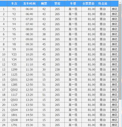 汽车票查询时刻表票价-第3张图片