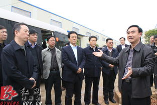 娄底市党政代表团来祁阳县经济开发区参观考察 