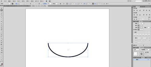 ai绘画标准半圆的操作教程