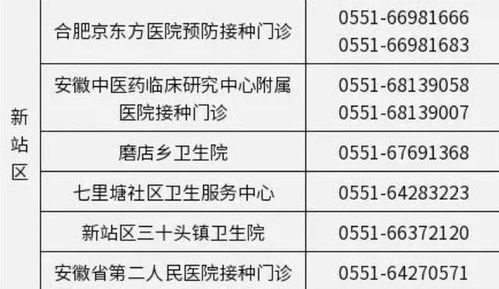 全民免费 全面开放 肥西有12个预约新冠疫苗免费接种点