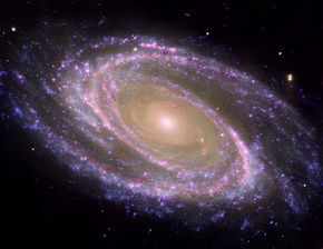 NASA公布1200万光年外漩涡星系M81