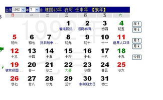 我1992年出生,阴历6月12日生日,是阳历的7月多少号生日啊 谢谢 