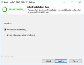 win10安装anaconda闪退