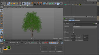c4d怎么做树叶飘动效果(c4d2023样条动力学在哪)