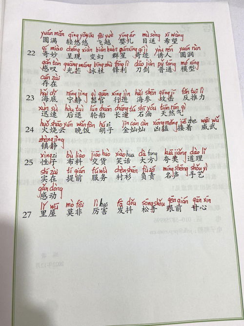 语文下册23课词语解释—三年级下册23课生字组词？