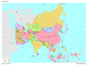 亚洲地图图片免费下载 千图网 