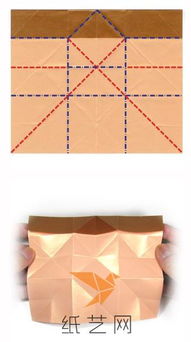 儿童节手工长方形折纸书制作教程 