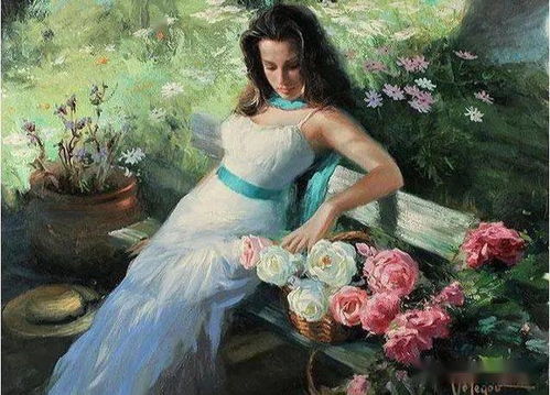 俄罗斯艺术家Irina Andreyeva油画中的美女