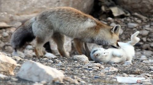 土耳其流浪猫被狐狸追着咬,没成想 它还挺开心