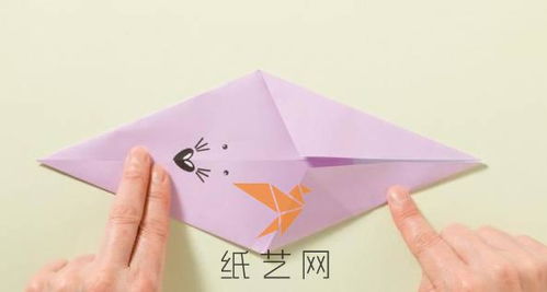 可爱儿童手工折纸小老鼠鼠年新年折纸教程 