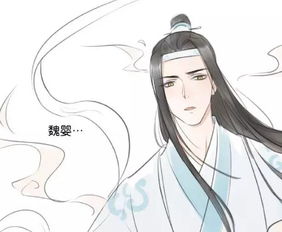 魔道祖师 同人漫 中秋节之蓝忘机奔月